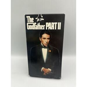 The Godfather Part II (VHS, 1997, 2-Tape Set, Closed Captioned)